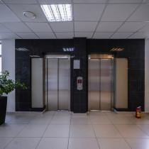 Вид главного лифтового холла Бизнес-центр «Мирланд»